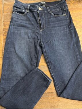 PAIGE Dark Indigo Skinny Jeans